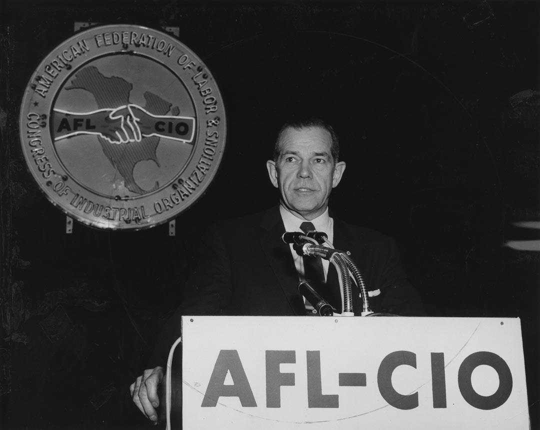 Zander at AFL-CIO