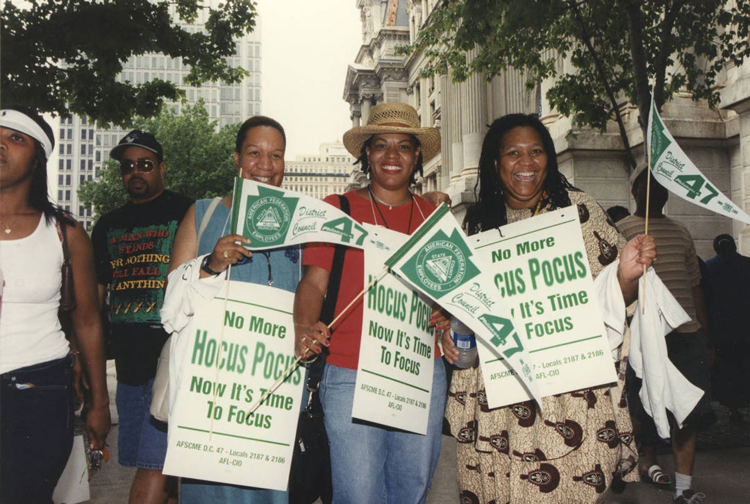 Convention rally