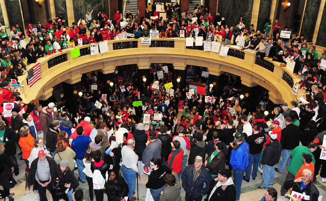 Wisconsin protest